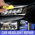 Resin Headlight Repairing Agent Set Anti scratch Plating Polishing Refurbishment Fluid blue