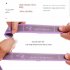 Resistance Bands Elastic Exercise Bands Nylon Latex Silk Flexibility Stretch Band Yoga Supplies For Women Yoga Arms Upper Body blue