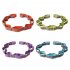 Resistance Bands Elastic Exercise Bands Nylon Latex Silk Flexibility Stretch Band Yoga Supplies For Women Yoga Arms Upper Body blue