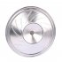Resonator Guitar Cone Spiral Aluminum Cover for Acoustic Guitar Accessaries Silver