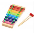 Retail Child Kid Baby 8-Note Wooden Xylophone Musical Toys Xylophone Wisdom Juguetes Music Instrument