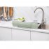 Retractable Basin Sink Water Splashing Guard Baffle for Kitchen Bathroom Nordic pink