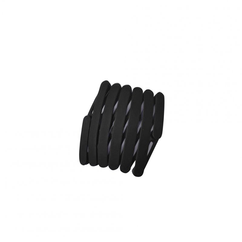 Retractable  Headbands Simple Versatile Non-slip Pressure Hair Headband Portable Hairpin Headwear 5#Black