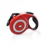 Retractable Reflective Pet Leash for Outdoor Medium Large Dogs Walking Leads red_8m