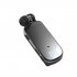 Retractable Wireless Headset Wireless Earpiece LED Battery Display Headphones Fast Charging Clip On Handsfree Earbuds K65 gradient green