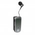 Retractable Wireless Headset Wireless Earpiece LED Battery Display Headphones Fast Charging Clip On Handsfree Earbuds K65 gradient blue