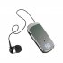 Retractable Wireless Headset Wireless Earpiece LED Battery Display Headphones Fast Charging Clip On Handsfree Earbuds K65 gradient blue