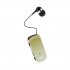 Retractable Wireless Headset Wireless Earpiece LED Battery Display Headphones Fast Charging Clip On Handsfree Earbuds K65 gradient blue