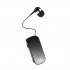 Retractable Wireless Headset Wireless Earpiece LED Battery Display Headphones Fast Charging Clip On Handsfree Earbuds K65 gradient blue