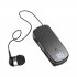 Retractable Wireless Headset Wireless Earpiece LED Battery Display Headphones Fast Charging Clip On Handsfree Earbuds K65 gradient blue