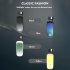 Retractable Wireless Headset Wireless Earpiece LED Battery Display Headphones Fast Charging Clip On Handsfree Earbuds K65 gradient blue
