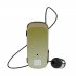 Retractable Wireless Headset Wireless Earpiece LED Battery Display Headphones Fast Charging Clip On Handsfree Earbuds K65 gradient blue