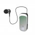 Retractable Wireless Headset Wireless Earpiece LED Battery Display Headphones Fast Charging Clip On Handsfree Earbuds K65 gradient blue