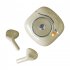 Retro Bluetooth 5 1 Headphones Tws Wireless 3D Stereo Earphones Waterproof Sports Headset Green