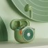 Retro Bluetooth 5 1 Headphones Tws Wireless 3D Stereo Earphones Waterproof Sports Headset Green