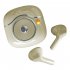 Retro Bluetooth 5 1 Headphones Tws Wireless 3D Stereo Earphones Waterproof Sports Headset Green