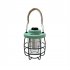 Retro Camping Lamp Usb Rechargeable 2000mah Portable Tent Hanging Lamp Waterproof Outdoor Emergency Light Black