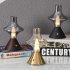 Retro Cordless Table Lamp Portable USB Charging Brightness Adjustable Bedside Night Light For Home Bedroom Bar Coffee Shop Restaurant copper