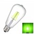 Retro Decorative Edison Bulb LED COB E27 Screw Cap Pub Bar Ambient Filament Light Bulb Green