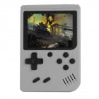 Retro Handheld Game Console 3.0-Inch Screen Mini Retro Rechargeable Game Console With 500 Classic Games For Kids Men Women grey