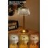 Retro Led Table Lamp Rechargeable Crystal Lampshade Touch Sensor Night Light Touch 3 color model