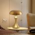 Retro Led Table Lamp Touch Rechargeable Usb Night Light For Dining Room Living Room Bedroom Decoration silver 3 color   stepless dimming