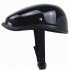 Retro Motorcycle Helmet Light Weight Fiberglass Motor Helmet Bright black L