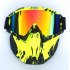 Retro Outdoor Cycling Mask Goggles Motocross Ski Snowboard Snowmobile Face Mask Shield Glasses EyewearRCB7