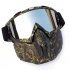 Retro Outdoor Cycling Mask Goggles Motocross Ski Snowboard Snowmobile Face Mask Shield Glasses EyewearHG8A