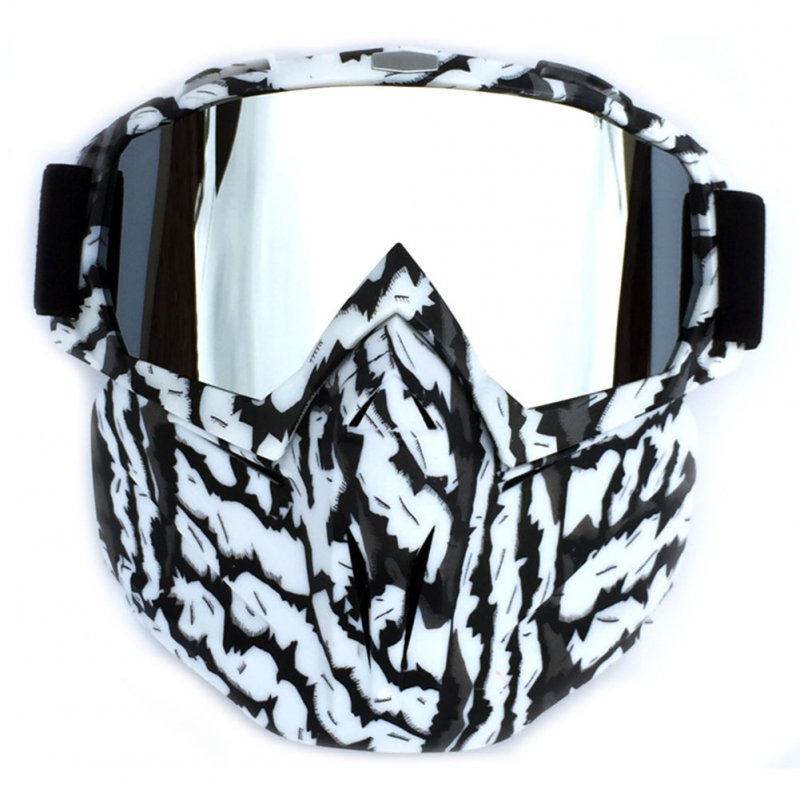 Retro Outdoor Cycling Snowboard Mask Goggles