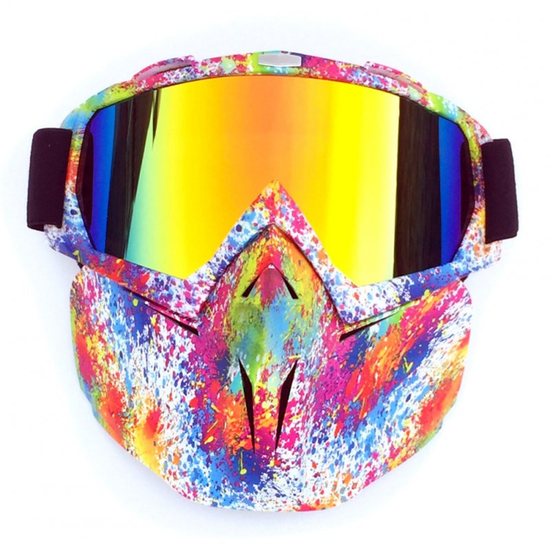 Face Mask Glasses Outdoor Sports
