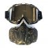 Retro Outdoor Cycling Mask Goggles Motocross Ski Snowboard Snowmobile Face Mask Shield Glasses EyewearDSCB