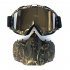 Retro Outdoor Cycling Mask Goggles Motocross Ski Snowboard Snowmobile Face Mask Shield Glasses EyewearWFC9