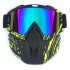 Retro Outdoor Cycling Mask Goggles Motocross Ski Snowboard Snowmobile Face Mask Shield Glasses EyewearW24D
