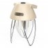 Retro Portable Camping Light Type c Rechargeable Ipx4 Waterproof Outdoor Tent Lamp For Hiking Climbing creamy white