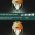 Retro Portable Camping Light Type c Rechargeable Ipx4 Waterproof Outdoor Tent Lamp For Hiking Climbing creamy white
