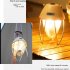 Retro Portable Camping Light Type c Rechargeable Ipx4 Waterproof Outdoor Tent Lamp For Hiking Climbing creamy white