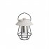 Retro Portable Tent Lamp Usb Rechargeable Waterproof Camping Lantern for Outdoor Camping Garden Porches Black