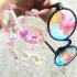 Retro Round Kaleidoscope Sunglasses Fashion Unique Cosplay Goggles Transparent