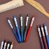 Retro Style Ball Pens Ballpoint Pens Gel Pen for Office School Stationery  blue 0 5mm