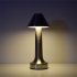 Retro  Style  Lamp Desk Night Light Rechargeable Touch Sensor Wireless Decorative Light Golden