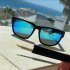 Retro Sunglasses For Men Women Hidden Horn Storage Tube Removable Rolling Paper Glasses Holder Smoking Pipe Accessories black