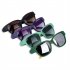 Retro Sunglasses For Men Women Hidden Horn Storage Tube Removable Rolling Paper Glasses Holder Smoking Pipe Accessories Purple
