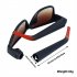 Retro Sunglasses For Men Women Hidden Horn Storage Tube Removable Rolling Paper Glasses Holder Smoking Pipe Accessories grey