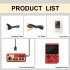 Retro Video Game Console 8 bit 3 0 Inch Lcd Screen 400 Games Portable Mini Handheld Kids Game Console red