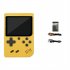 Retro Video Game Console 8 bit 3 0 Inch Lcd Screen 400 Games Portable Mini Handheld Kids Game Console yellow