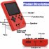 Retro Video Game Console 8 bit 3 0 Inch Lcd Screen 400 Games Portable Mini Handheld Kids Game Console black with handle