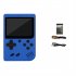 Retro Video Game Console 8 bit 3 0 Inch Lcd Screen 400 Games Portable Mini Handheld Kids Game Console black with handle
