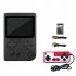Retro Video Game Console 8 bit 3 0 Inch Lcd Screen 400 Games Portable Mini Handheld Kids Game Console black with handle