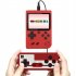 Retro Video Game Console 8 bit 3 0 Inch Lcd Screen 400 Games Portable Mini Handheld Kids Game Console black with handle